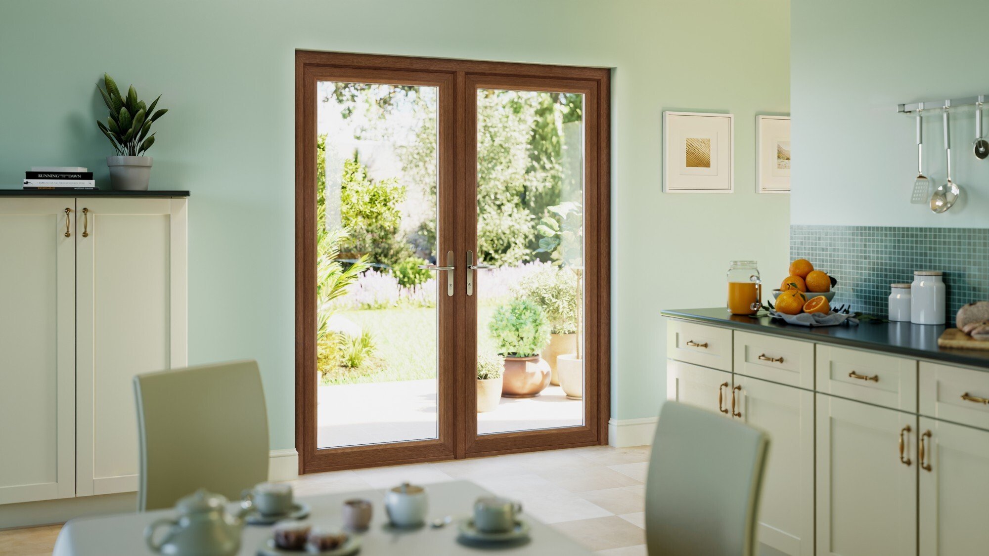 Entrance Hall 5 Rebated with Chamfered Profile-low