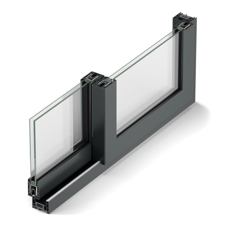 Rehau_windowcorner_Slinova_Anthracite_gray_1682L