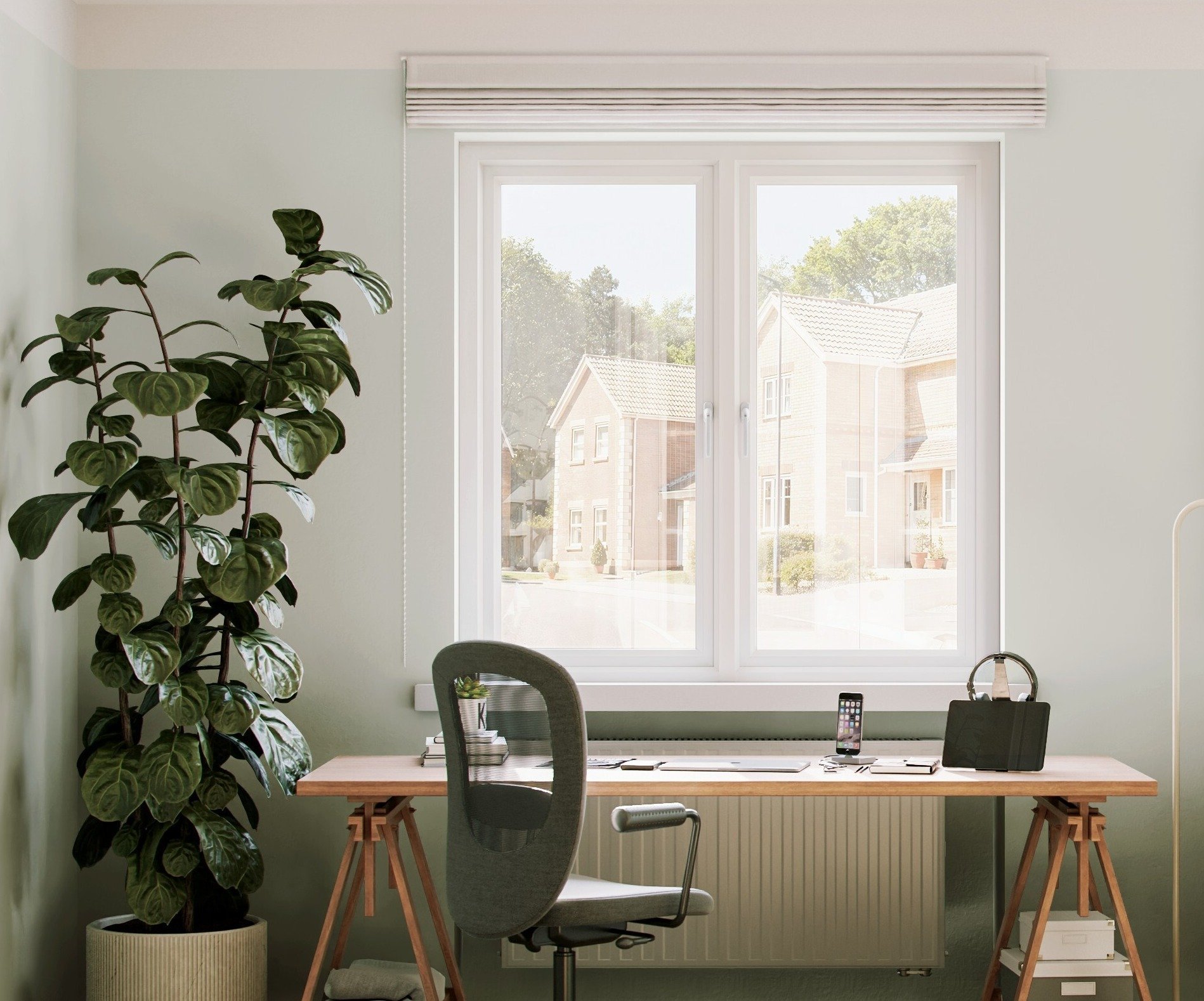 Home Office 2 Rebated with Chamfered Profiles