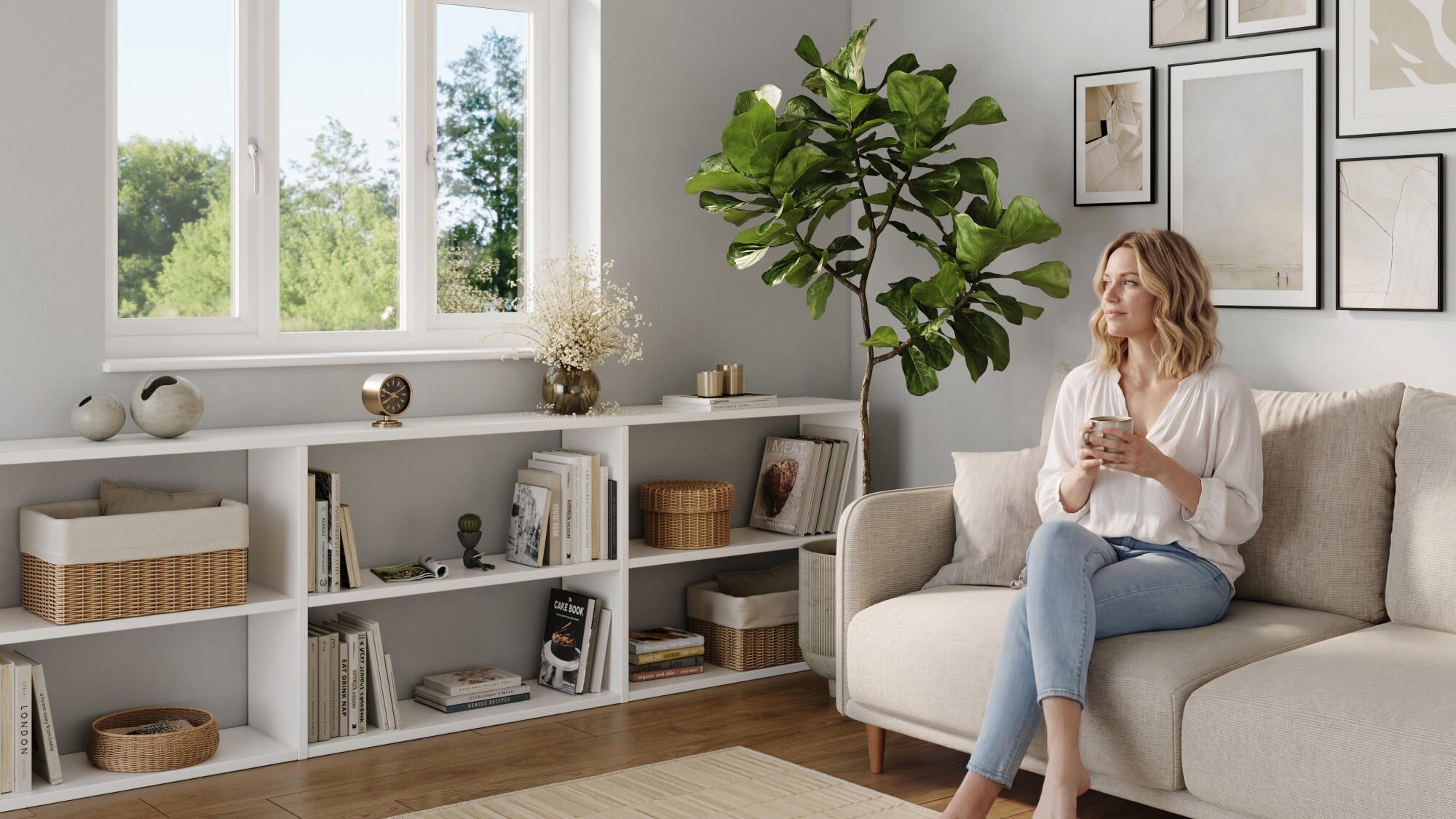 Living room 3 with lady on sofa 1-low